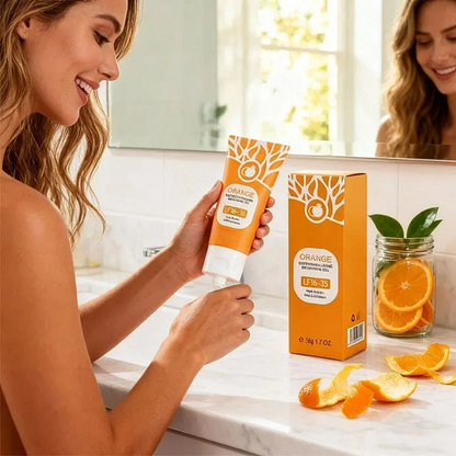 Orange Enzyme Exfoliating Gel |  Skin Care Gel Brightening Facial Cleanser | 100g